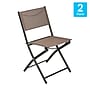 Flash Furniture Brazos Commercial Grade Indoor/Outdoor Folding Chairs, Brown, 2/Pack (TLHSC097BRN02)~#|#~sp236298377_sc7