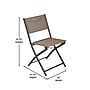 Flash Furniture Brazos Commercial Grade Indoor/Outdoor Folding Chairs, Brown, 2/Pack (TLHSC097BRN02)~#|#~sp236298380_sc7