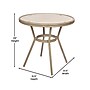Flash Furniture Lourdes Indoor/Outdoor French Bistro Table with 2 Stack Chairs, Natural/White, 3/Set (SDA64280201FNWL)~#|#~sp236298390_sc7