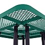 Flash Furniture Creekside Commercial Grade Square Outdoor Picnic Table, Green (SLFEMS46H60LGN)~#|#~sp236298406_sc7
