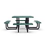 Flash Furniture Creekside Commercial Grade Square Outdoor Picnic Table, Green (SLFEMS46H60LGN)~#|#~sp236298407_sc7