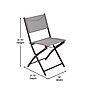 Flash Furniture Brazos Commercial Grade Indoor/Outdoor Folding Chairs, Gray, 4/Pack (4TLHSC097GRY)~#|#~sp236298567_sc7