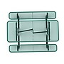 Flash Furniture Mantilla Rectangular Outdoor Picnic Table, 6' Green (SLFEML72H48LGN)~#|#~sp236298614_sc7