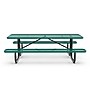 Flash Furniture Mantilla Rectangular Outdoor Picnic Table, 8' Green (SLFEML96H60LGN)~#|#~sp236298657_sc7