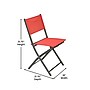 Flash Furniture Brazos Commercial Grade Indoor/Outdoor Folding Chairs, Red, 4/Pack (4TLHSC097RED)~#|#~sp236299062_sc7