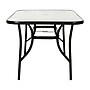 Flash Furniture Tory Commercial Grade Rectangular Patio Table with Umbrella Hole, Black (TLHSC094LBLK)~#|#~sp236299076_sc7