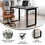 Flash Furniture Redmond 48"W x 24"D Conference Table, Laminate, Gray Oak (MTM4824LTGRYUBF)~#|#~sp236522950_sc7