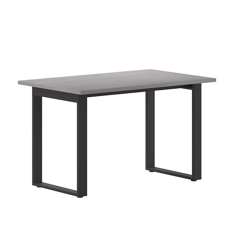 Flash Furniture Redmond 48"W x 30"D Conference Table, Laminate, Gray Oak (MTM4830LTGRYUBF) image 1