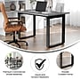 Flash Furniture Redmond 48"W x 30"D Conference Table, Laminate, Gray Oak (MTM4830LTGRYUBF)~#|#~sp236523005_sc7