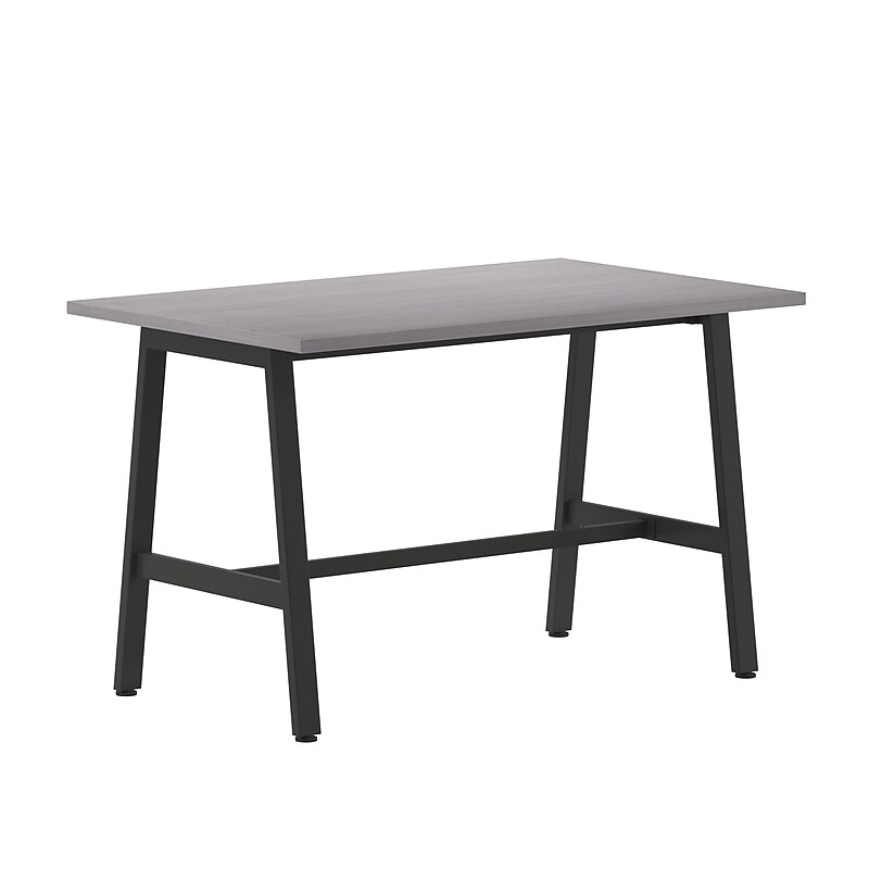 Flash Furniture Redmond 48"W x 30"D Conference Table, Laminate, Gray Oak (MTM4830LTGRYABF) image 1