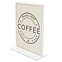 Deflect-O Document Holder, 8.5" x 11", Vertical, Table Top, Clear Acrylic (879201)~#|#~sp23666559_sc7