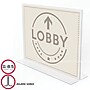 Deflect-O Document Holder, 8.5" x 11", Horizontal, Table Top, Clear Acrylic (879301)~#|#~sp23666562_sc7