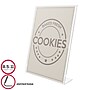 Deflect-O Document Holder, 8.5" x 11", Vertical, Table Top, Clear Acrylic (879701)~#|#~sp23666564_sc7