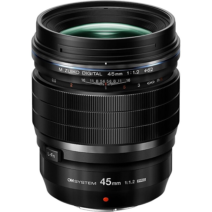 【speedmaster】OLYMPUS M.ZUIKO DIGITAL OM SYSTEM M.Zuiko Digital ED PRO Lens For MFT Cameras, Black