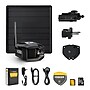 VOSKER V300 Outdoor Wired/Wireless Solar Security Camera, Black (V300-ULT-US)~#|#~sp237063116_sc7
