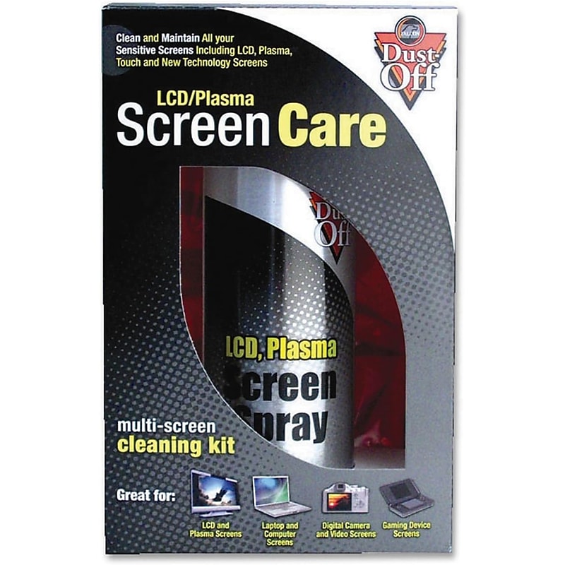 Falcon Dust Off LCD/Plasma Screen Spray Screen Cleaning Kit, 6.76 oz. (DPTCL) image 1