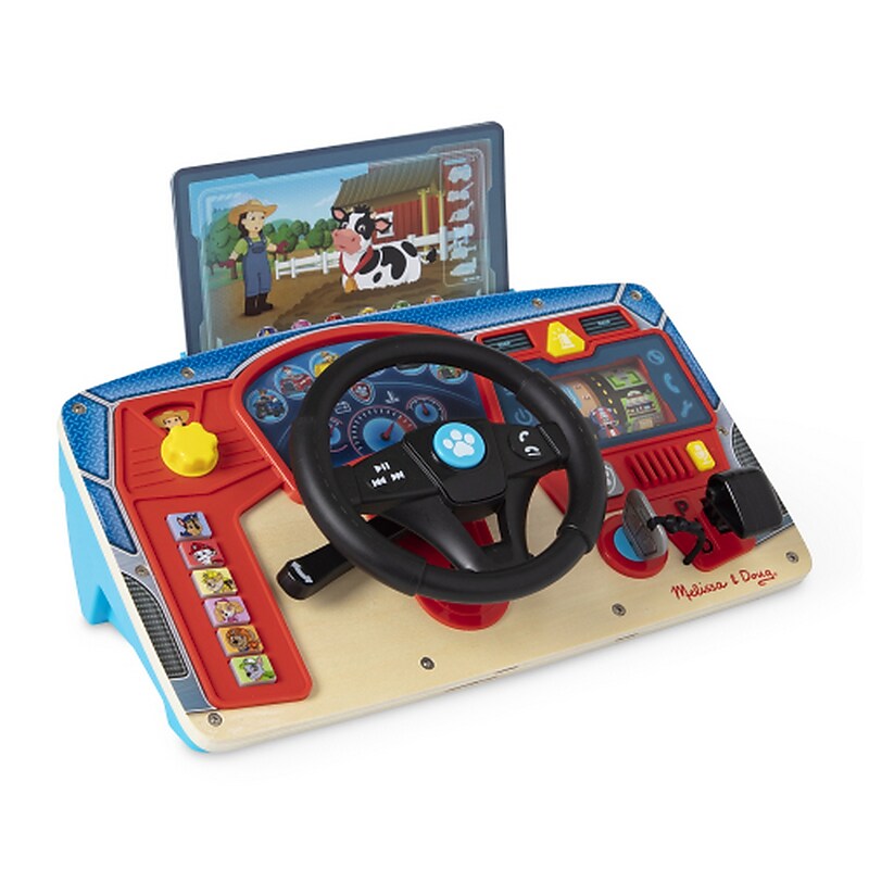 Melissa & Doug Paw Patrol Rescue Mission Wooden Dashboard, 4/Pack (33275) image 1
