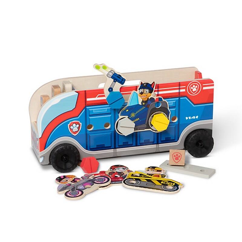 Melissa & Doug Paw Patrol 2 Match & Build Mission Cruiser (33333) image 1