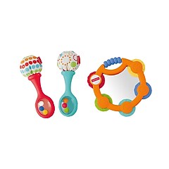 Fisher-Price Tambourine & Maracas Gift Set, 4/Pack (DPY77) | Staples