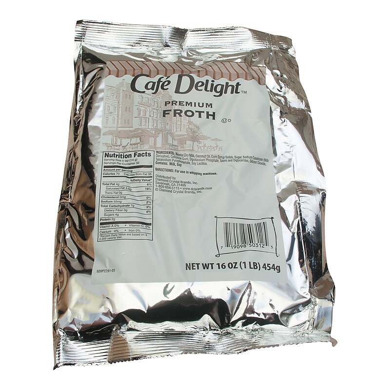 Diamond Crystal Café Delight Premium Froth Topping (DIX50320) image 1
