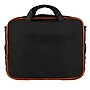 Vangoddy Office Busines Travel 12" Nylon Water Resistant Laptop Bag, Black/Orange (PT_000001242)~#|#~sp23745555_sc7