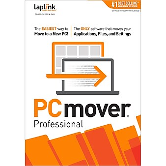 Laplink PCmover Professional 11, 1 Use, Windows, Download (F6LBAABABEAQCBC)