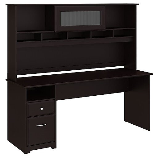 Shop Staples For Bush Furniture Cabot 72w Computer Desk With Hutch