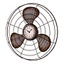La Crosse Clock 16.5 Inch Metal Fan Quartz Analog Wall Clock (404-3942)~#|#~sp23783844_sc7