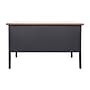 Flash Furniture Cambridge 48"W Single Pedestal Desk, Walnut/Black (GCMBLK173WLN)~#|#~sp238248137_sc7
