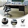 Flash Furniture Cambridge 70"W Double Pedestal Desk, White Oak/Black (GCMBLK180WOK)~#|#~sp238248150_sc7