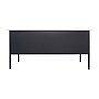 Flash Furniture Cambridge 70"W Double Pedestal Desk, White Oak/Black (GCMBLK180WOK)~#|#~sp238248252_sc7