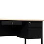 Flash Furniture Cambridge 70"W Double Pedestal Desk, White Oak/Black (GCMBLK180WOK)~#|#~sp238248253_sc7