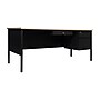 Flash Furniture Cambridge 70"W Single Pedestal Desk, White Oak/Black (GCMBLK177WOK)~#|#~sp238248333_sc7