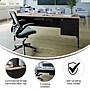 Flash Furniture Cambridge 70"W Single Pedestal Desk, White Oak/Black (GCMBLK177WOK)~#|#~sp238248340_sc7