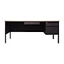 Flash Furniture Cambridge 70"W Single Pedestal Desk, White Oak/Black (GCMBLK177WOK)~#|#~sp238248346_sc7