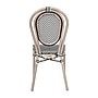 Flash Furniture Marseille Indoor/Outdoor French Bistro Stacking Chair, Black/White/Light Natural, 4/Pack (4SDA6422STXTBWL)~#|#~sp238252523_sc7