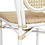 Flash Furniture Cannes Indoor/Outdoor French Bistro Stacking Chair, Natural/White (SDA642111NW)~#|#~sp238257239_sc7