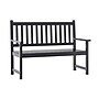 Flash Furniture Adele Commercial Grade Indoor/Outdoor Patio Acacia Wood Bench, Black (LTS0525BK)~#|#~sp238327161_sc7