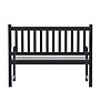 Flash Furniture Adele Commercial Grade Indoor/Outdoor Patio Acacia Wood Bench, Black (LTS0525BK)~#|#~sp238327167_sc7