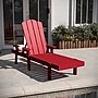 Flash Furniture Sonora Adjustable Adirondack Lounger with Cup Holder, Red (LEHMP07001RED)~#|#~sp238329155_sc7