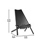Flash Furniture Delia Commercial Grade Indoor/Outdoor Folding Acacia Wood Chair, Black (LTS0441BK)~#|#~sp238329203_sc7