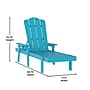 Flash Furniture Sonora Adjustable Adirondack Loungers with Cup Holders, Blue, 2/Pack (2LEHMP07001BL)~#|#~sp238329217_sc7