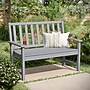 Flash Furniture Ellsworth Commercial Grade All Weather Bench, Gray (LEHMP203512GRY)~#|#~sp238330591_sc7