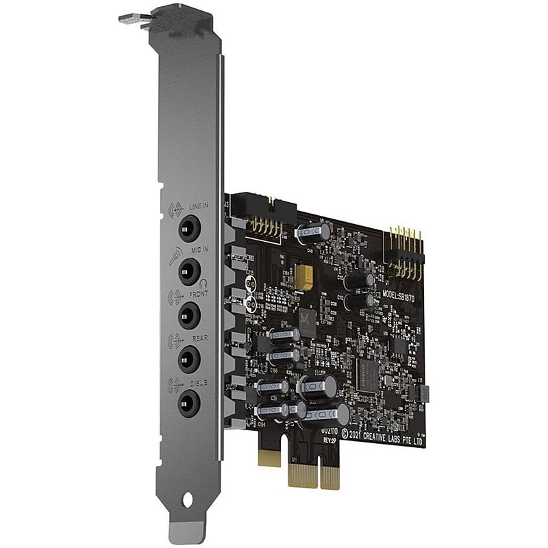 Sound Blaster Audigy FX V2 PCI Express Gaming Sound Card (70SB187000000)