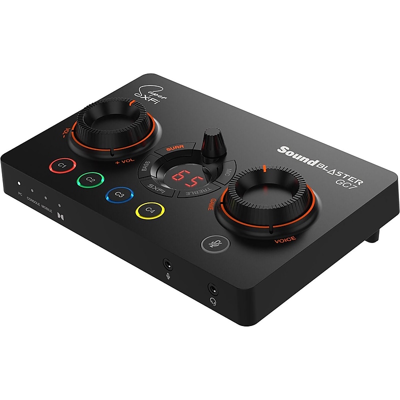 Creative Labs Sound Blaster GC7 USB-C Gaming Sound Card (70SB185000000) image 1