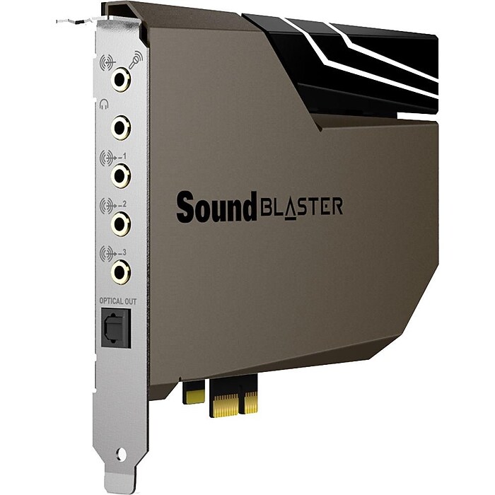 アンプ Creative Sound Blaster AE-7 PCIe Creative Labs Sound Blaster AE-7 PCI Express Gaming Sound