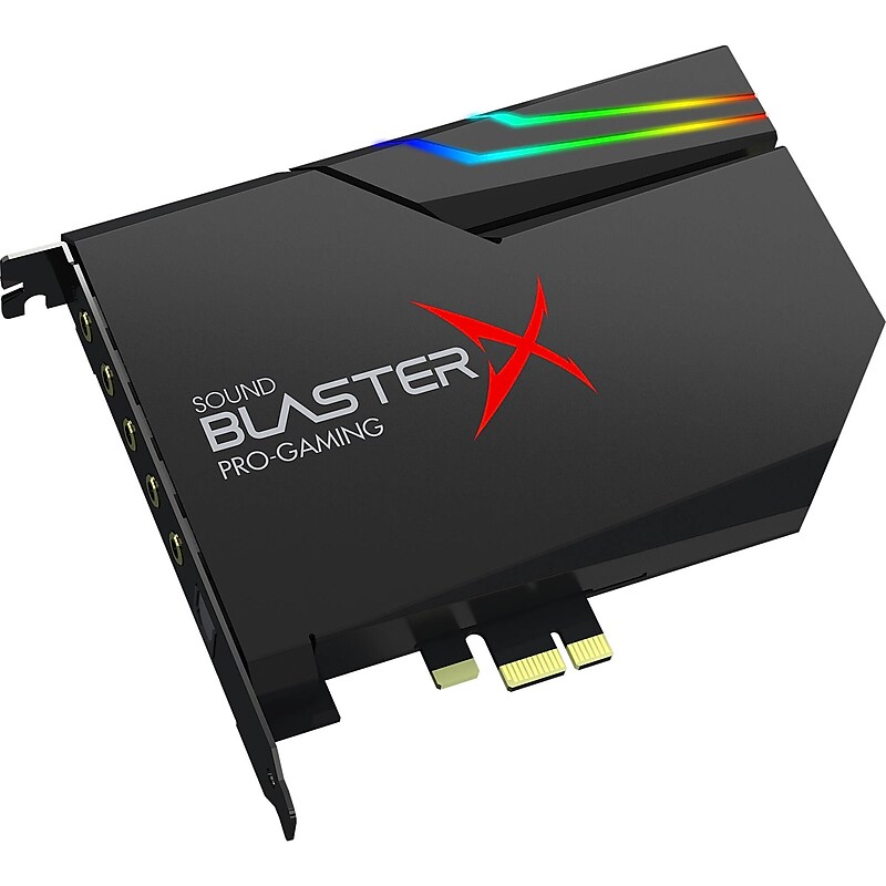 Creative Labs Sound BlasterX AE-5 Plus PCI Express Gaming Sound Card (70SB174000003) image 1