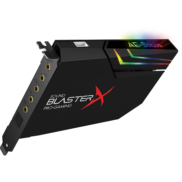拡張カード Sound BlasterX AE-5 PLUS Amazon | Creative Sound BlasterX AE-5 Plus SABRE32クラス 32