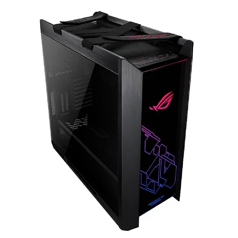 Asus ROG Strix Helios EATX Mid-Tower Gaming Computer Case, Black (STRIXHELIOSCASE)