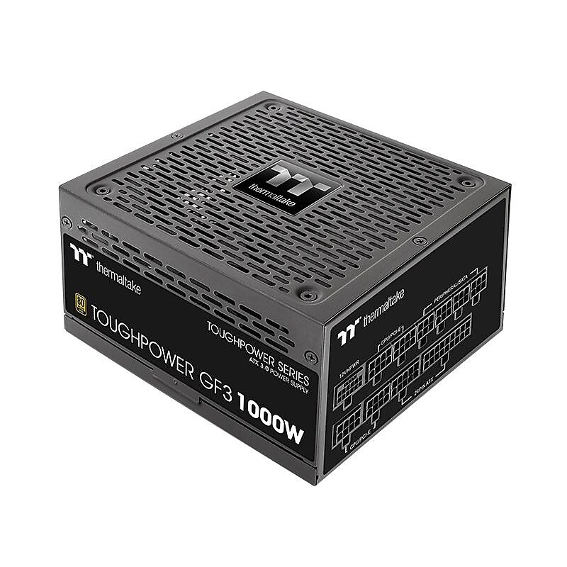 Thermaltake Toughpower GF3 1000W ATX Power Supply, Black (PS-TPD-1000FNFAGU-4) image 1